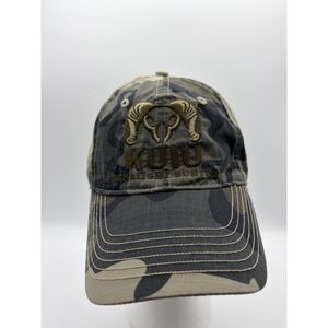 KUIU Hat Cap Baseball Strap Back Green Camo Ultralight Hunting Mens One Size